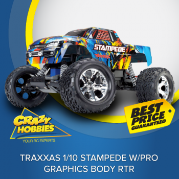 Traxxas 1/10 Stampede W/Pro Graphics Body RTR*SOLD OUT*