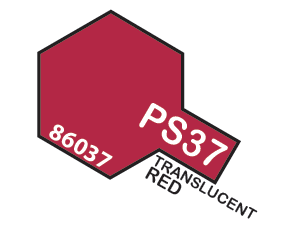 Tamiya PS-37 Polycarbonate Spray Translucent Red