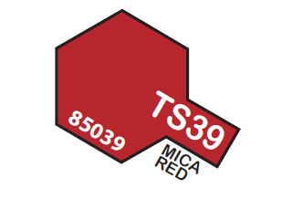 Tamiya Spray Lacquer TS39-Mica Red