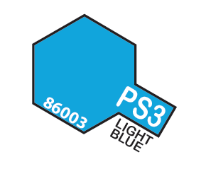 Tamiya PS-3 Polycarbonate Spray Light Blue