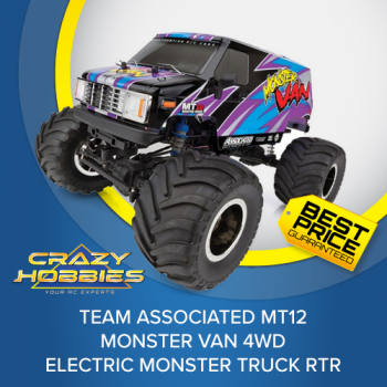 Team Associated MT12 Monster Van 4WD Electric Monster Truck RTR *IN STOCK*