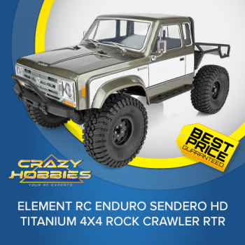 Element RC Enduro Sendero HD Titanium 4x4 Rock Crawler RTR *IN STOCK*