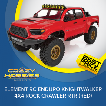 Element RC Enduro Knightwalker 4X4 Rock Crawler RTR  (Red) *IN STOCK*