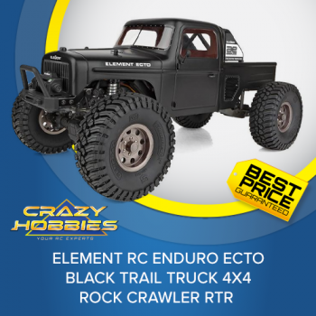 Element RC Enduro Ecto Black Trail Truck 4x4 Rock Crawler RTR *IN STOCK*