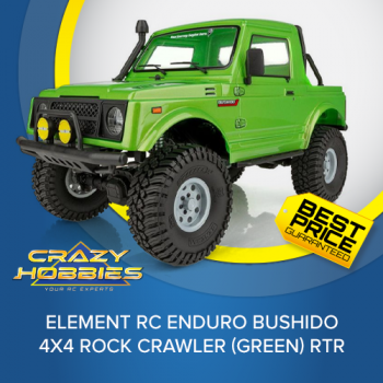 Element RC Enduro Bushido 4X4 Rock Crawler (Green) RTR *IN STOCK*