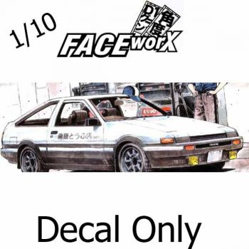 FastWorks Decal Initial D AE86