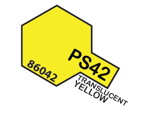 Tamiya PS-42 Polycarbonate Spray Translucent Yellow
