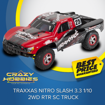 Traxxas Nitro Slash 3.3 1/10 2WD RTR SC Truck*SOLD OUT*