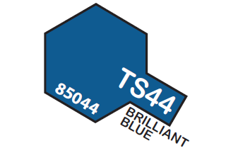 Tamiya Spray Lacquer TS44-Brilliant Blue