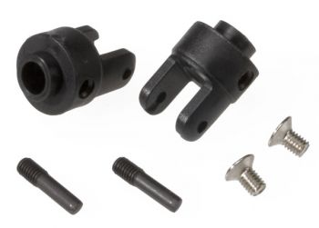 Traxxas Differential output yokes, black (2)