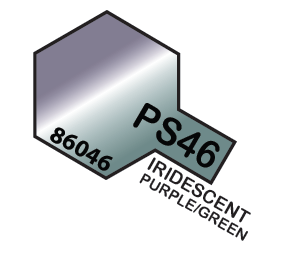 Tamiya PS-46 Polycarbonate Spray Iridescent Purple/Green