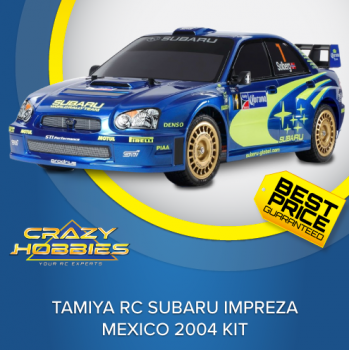 TAMIYA RC SUBARU IMPREZA MEXICO 2004 KIT *SOLD OUT*