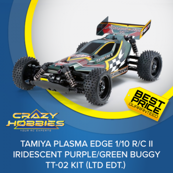 TAMIYA Plasma Edge 1/10 R/C II Iridescent Purple/Green BUGGY TT-02 KIT (LTD EDT.) *SOLD OUT*