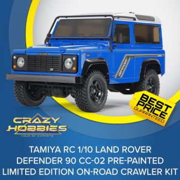Tamiya RC Land Rover Defender 90 CC-02 Pre-Painted Crawler Kit *SOLD OUT*