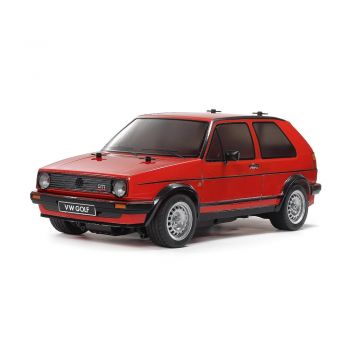 TAMIYA VW GOLF II GTI 16V - RED PAINTED BODY (MB-01) RC KIT
