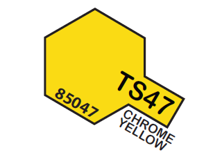 Tamiya Spray Lacquer TS47-Chrome Yellow