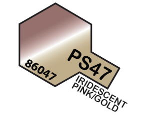 Tamiya PS-47 Polycarbonate Spray Iridescent Pink/Gold