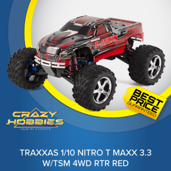 Traxxas 1/10 Nitro T Maxx 3.3 W/TSM 4WD RTR*SOLD OUT*