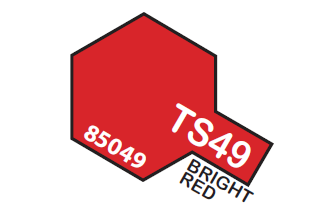 Tamiya Spray Lacquer TS49-Bright Red