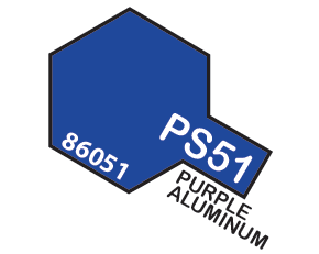 Tamiya PS-51 Polycarbonate Spray Purple Aluminuim