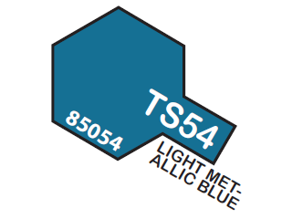Tamiya Spray Lacquer TS54-Light Metallic Blue