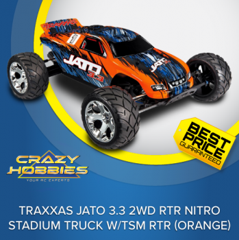 Traxxas Jato 3.3 2WD RTR Nitro Stadium Truck W/TSM RTR *COMING SOON*
