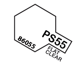 Tamiya PS-55 Polycarbonate Spray Flat Clear