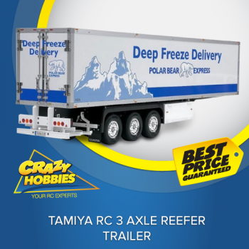 Tamiya RC 3 Axle Reefer Trailer *SOLD OUT*