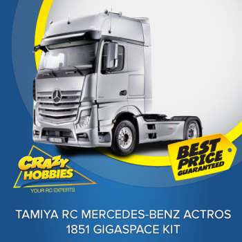 Tamiya RC Mercedes-Benz Actros - 1851 GigaSpace KIT *SOLD OUT*