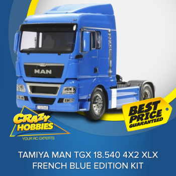 Tamiya MAN TGX 18.540 4x2 XLX - French Blue Edition KIT *SOLD OUT*