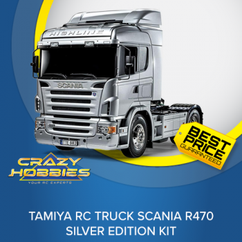 Tamiya RC TRUCK SCANIA R470 SILVER EDITION KIT *IN STOCK*