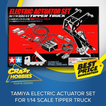 TAMIYA Electric Actuator Set for 1/14 Scale Tipper Truck *SOLD OUT*