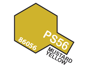 Tamiya PS-56 Polycarbonate Spray Mustard Yellow
