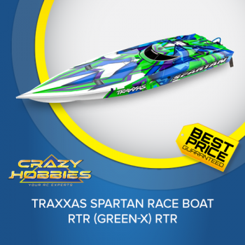 Traxxas Spartan Race Boat RTR (Green-X) RTR *COMING SOON*