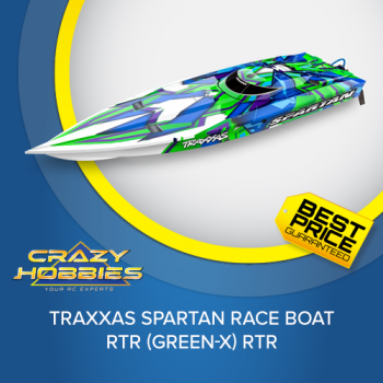 Traxxas Spartan Race Boat RTR (Green-X) RTR *SOLD OUT*