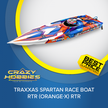 Traxxas Spartan Race Boat RTR (Orange-X) RTR *COMING SOON*