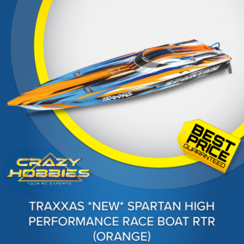 Traxxas Spartan Race Boat RTR (Orange) *SOLD OUT*