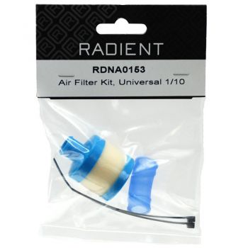 RADIENT AIR FILTER KIT UNIVERSAL 1/10