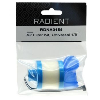 RADIENT AIR FILTER KIT UNIVERSAL 1/8