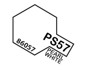Tamiya PS-57 Polycarbonate Spray Pearl White