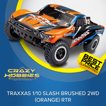 TRAXXAS 1/10 SLASH BRUSHED 2WD (Orange-X) RTR *SOLD OUT*