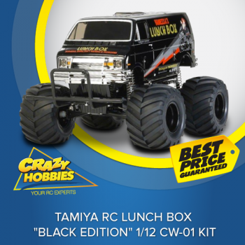 Tamiya RC Lunch Box "Black Edition" - 1/12 CW-01 Kit *SOLD OUT*