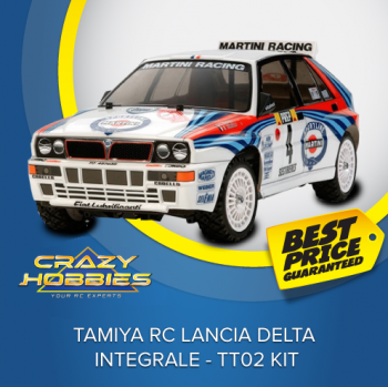 Tamiya RC Lancia Delta Integrale - TT02 kit *SOLD OUT*