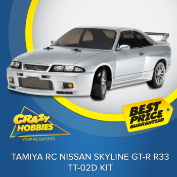 Tamiya RC Nissan Skyline GT-R R33 - TT-02D KIT *IN STOCK*