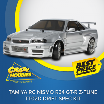Tamiya RC NISMO R34 GT-R Z-Tune - TT02D Drift Spec KIT *SOLD OUT*