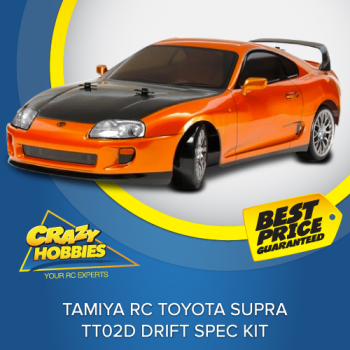 Tamiya RC Toyota Supra - TT02D Drift Spec Kit *SOLD OUT*
