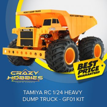 Tamiya RC 1/24 Heavy Dump Truck - GF01 Kit  *SOLD OUT*