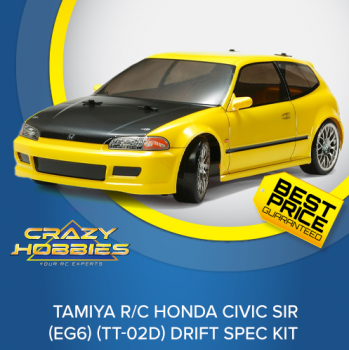 Tamiya R/C Honda Civic SiR (EG6) (TT-02D) Drift Spec Kit *SOLD OUT*