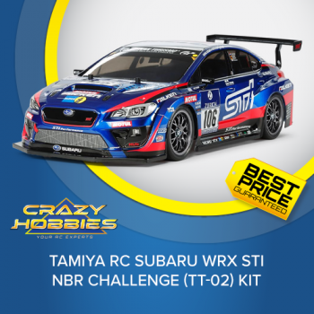 TAMIYA  RC Subaru WRX STI NBR Challenge (TT-02) KIT *IN STOCK*