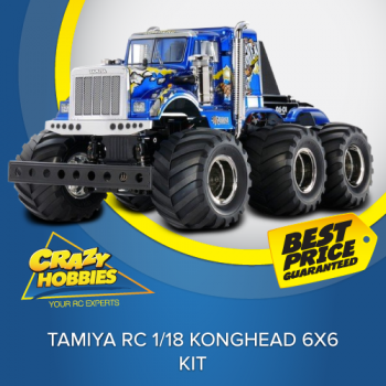 Tamiya RC 1/18 Konghead 6x6 Kit *SOLD OUT*